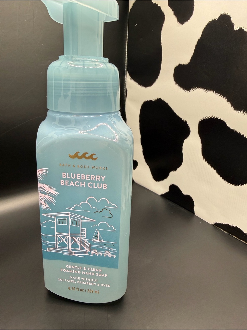 Bath & Body Works Blueberry Beach Club Gentle Foaming Hand Soap - Light Blue